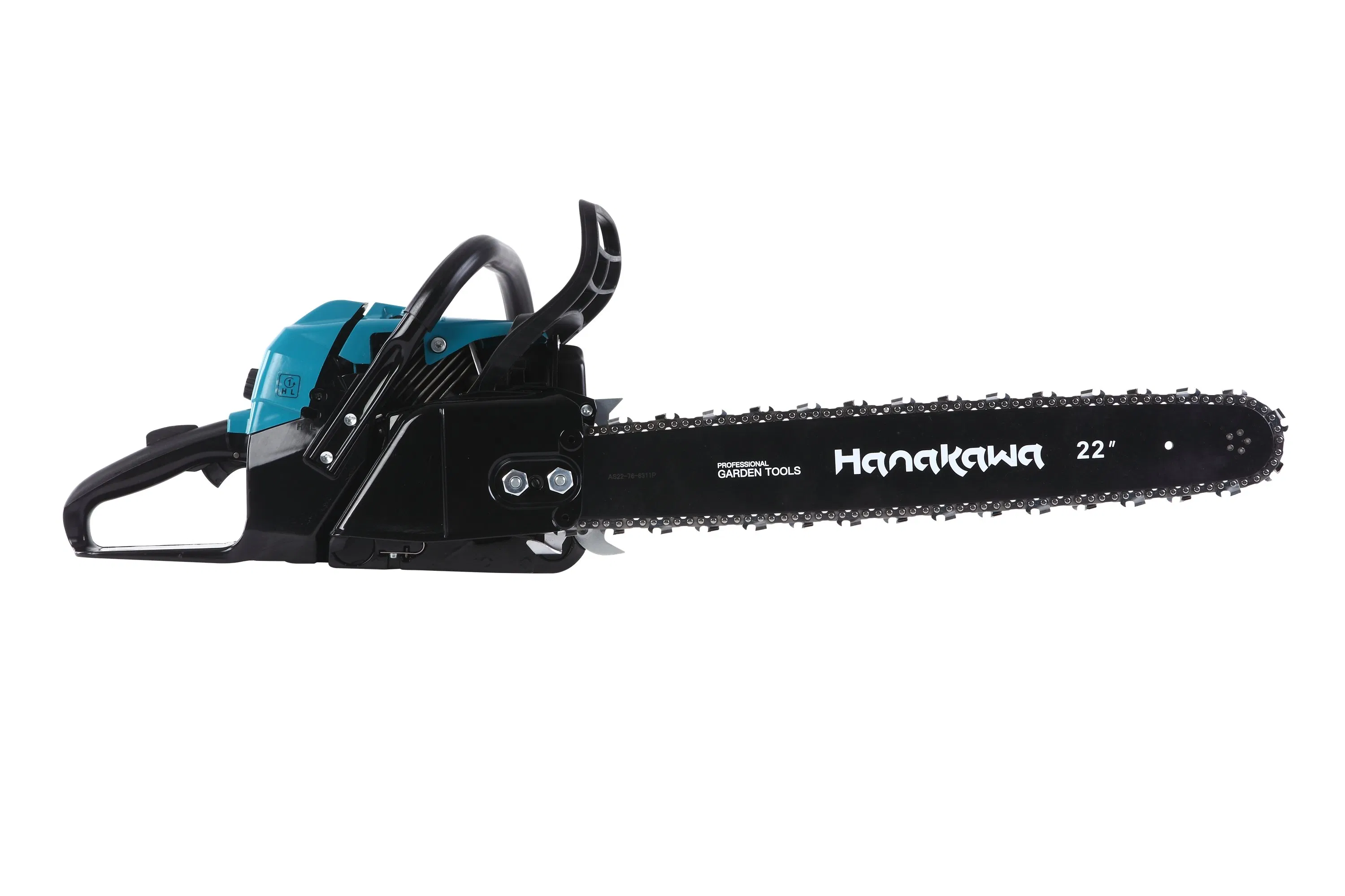 Hanakawa H972c (381) 2-Stroke 72cc Gasoline Chainsaw Chain Saw Pruning Chainsaw Cordless Garden Tree Logging Trimming Saw Woodworking Cutter Tool