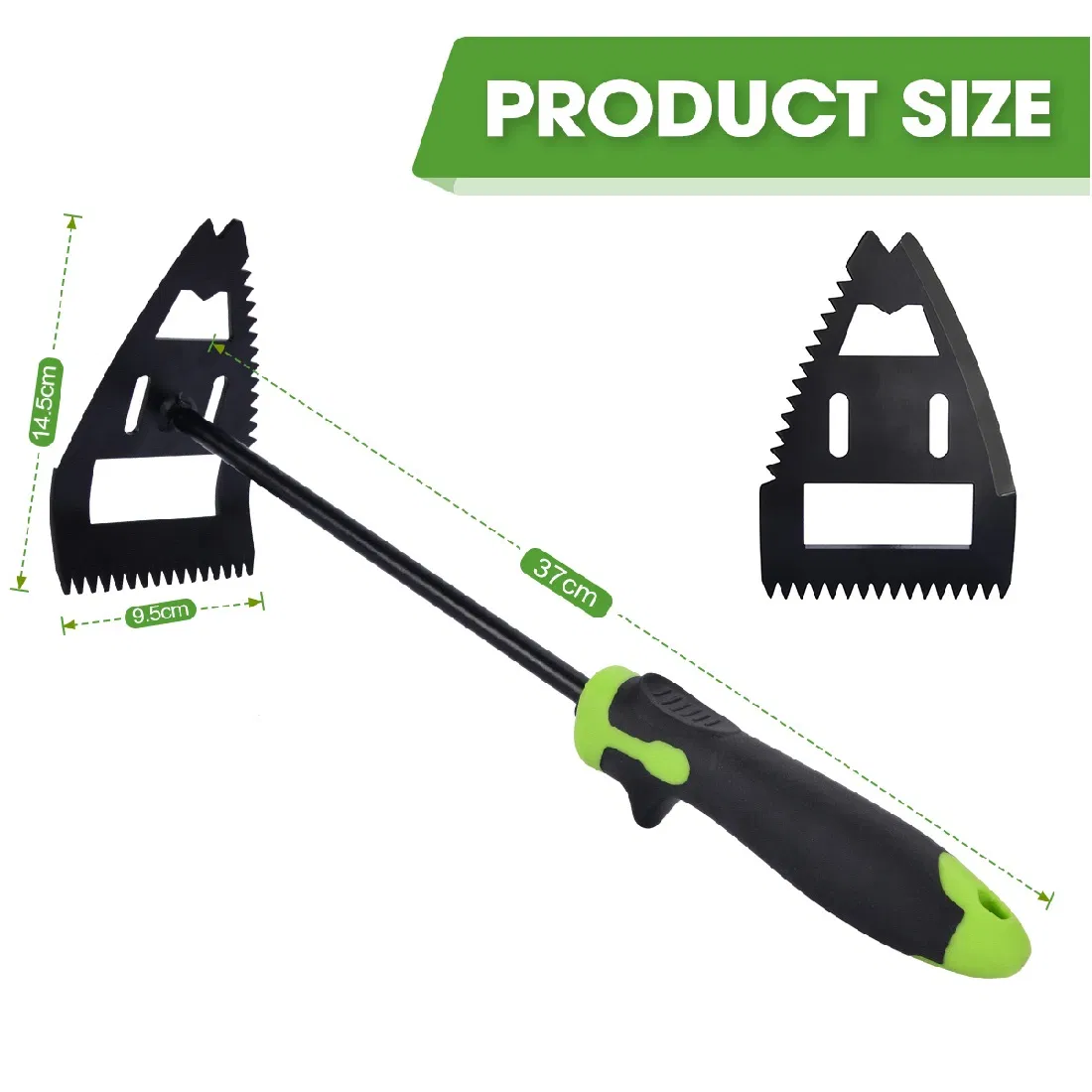 Ergonomic Lightweight Effective TPR Handle Professional Garden Weeding Hand Tool