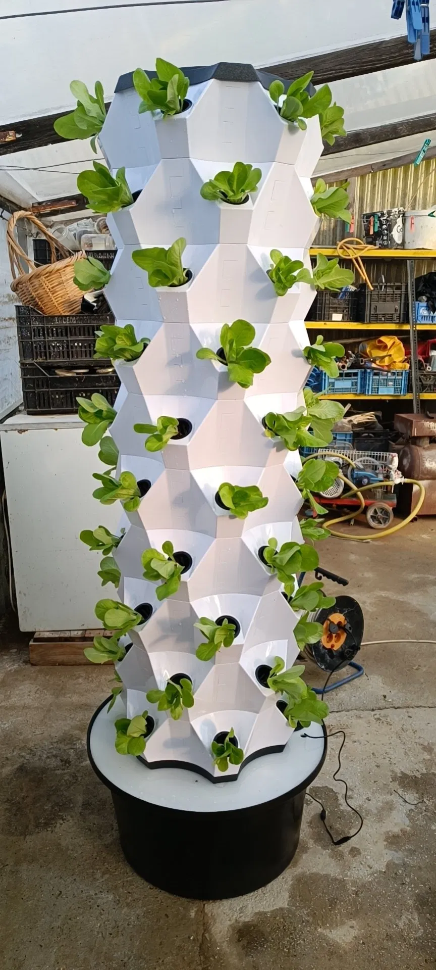 Hydroponics Kit Vertical Gardening Vegetable Tower Garden Growing System
