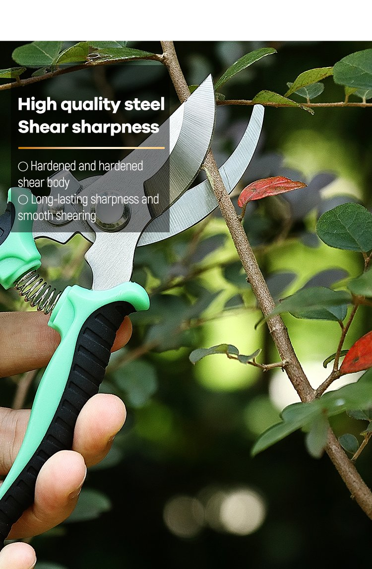 Garden Tools Fruit Tree Pruning Shears Farm Plant Branches Cutter Garden Trimming Scissors for Garden