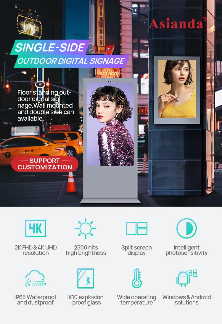 Outdoor LCD Display View 1