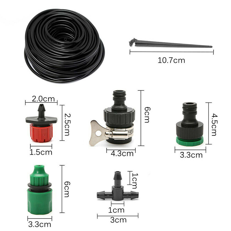 25m Drip Irrigation Kit for Efficient Watering Solutions
