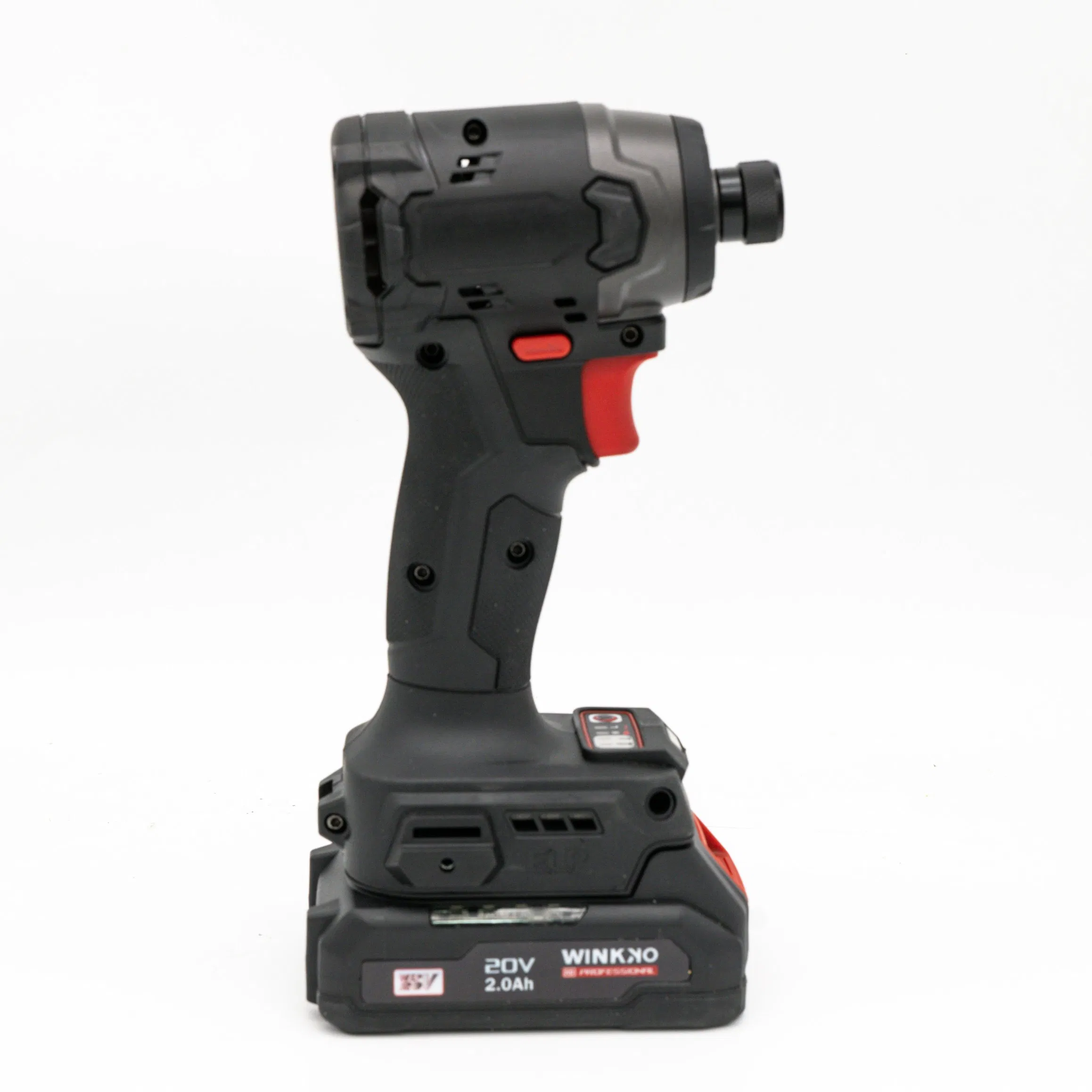 20V Cordless Brushless Motor Battery Motor Screwdriver Electricity Professional Winkko Injection Case Hand Tool Ergonomic &amp; Cordless Design