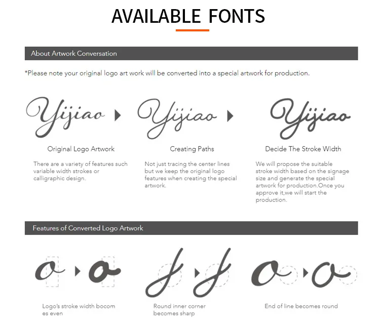 Flexible Neon Application