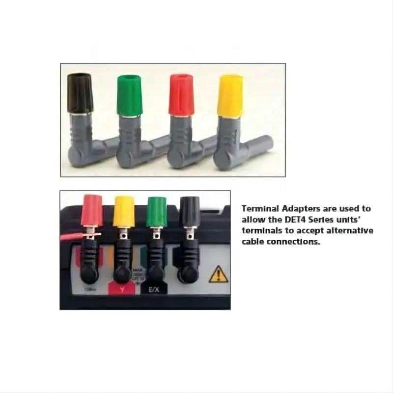 Megger Det4td2 Det4tdr2 Four Pole Soil Resistivity Testing Kit Digital Ground Resistance Tester