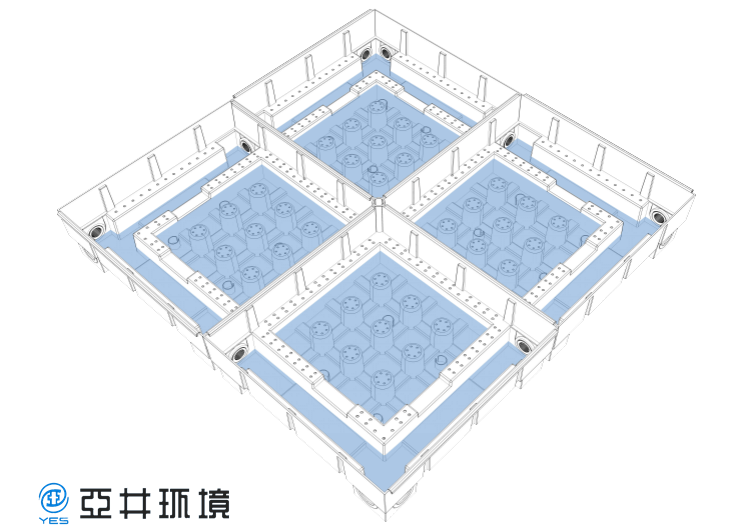 Rooftop Planting Box Featuring Integrated Rainwater Harvesting for Gardens