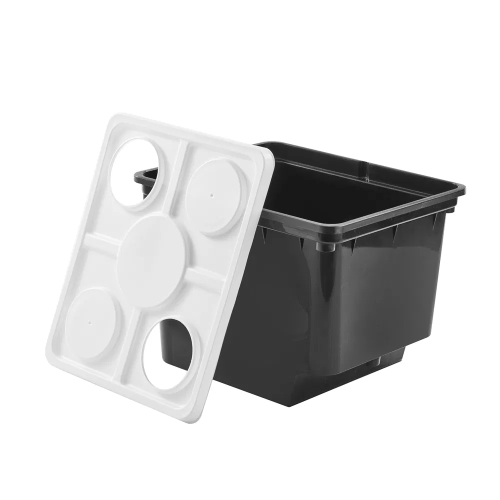 11L Bato Dutch Bucket Hydroponic Cultivation System with Siphon Elbows