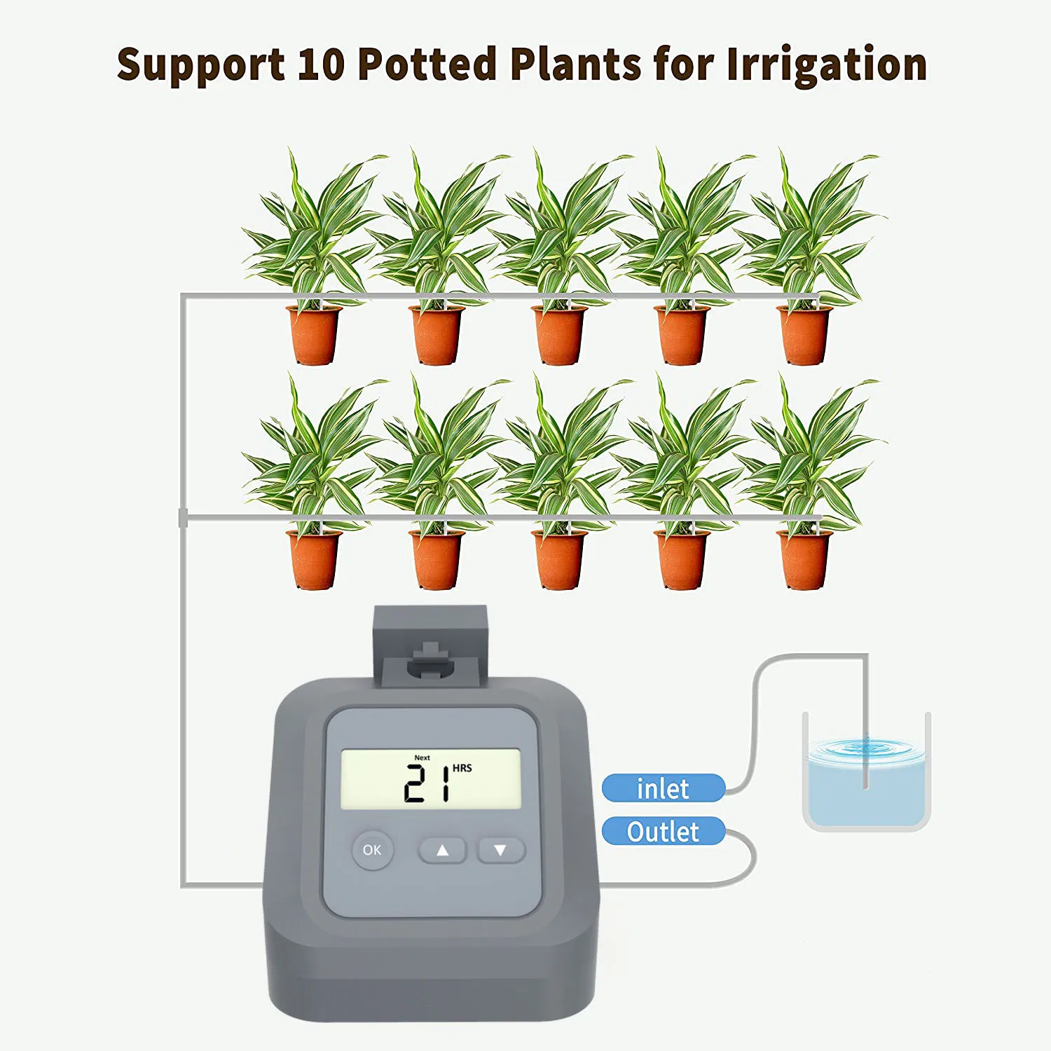 Indoor Automatic Digital Micro DIY Auto Drip Irrigation Kit