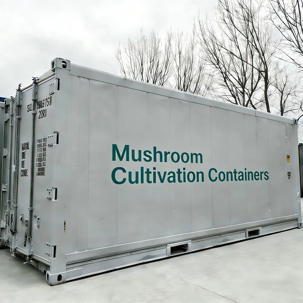 40FT Container Farm Nft Hydroponic System Automated Climate Control Growing Container with Motor Light for Leafy Greens Herbs