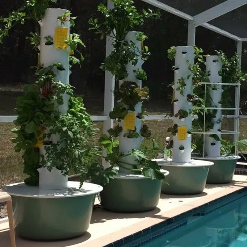 Modern Design Gardening Hydroponic Planter System Vertical Aeroponic Tower for Vegetables Hydroponics