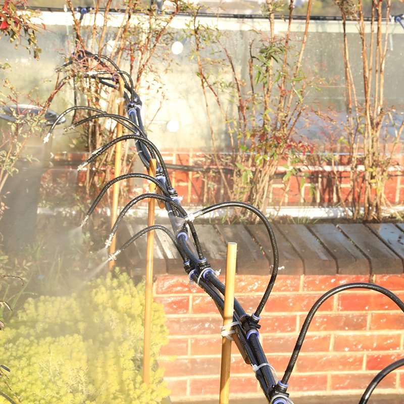 High-Quality Garden Irrigation Sprinkler Kit with Drip System Features