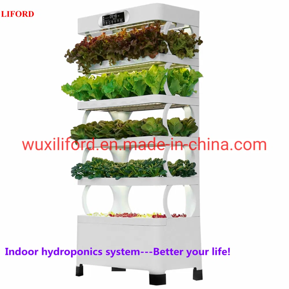 Smart Home Kitchen Office Gardening Vertical Hydroponics Grow Tower System