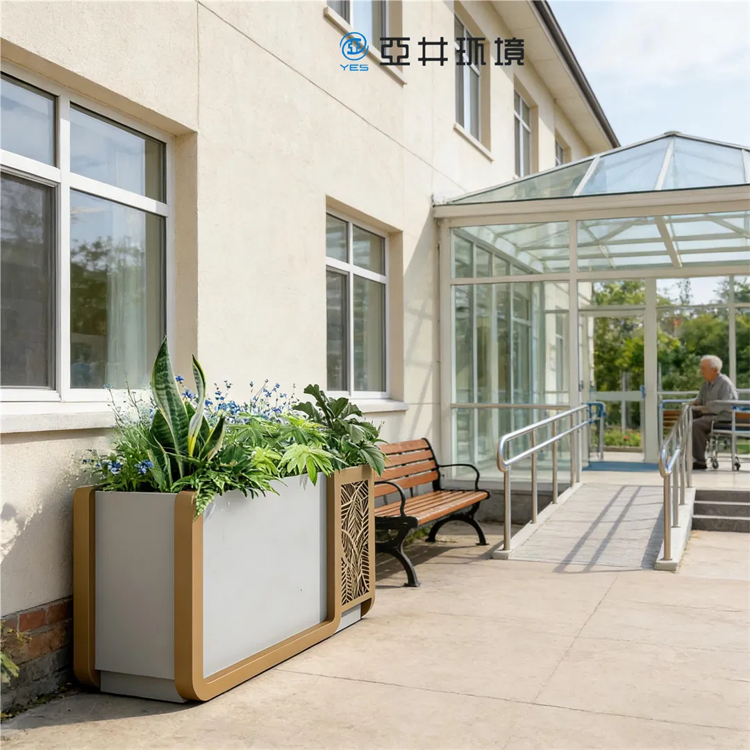 Urban Gardening Box for Sustainable Rainwater Harvesting and Greening