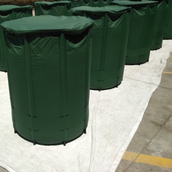 Garden Collapsible Rain Barrel Butt Water Tank Flexible Barrel
