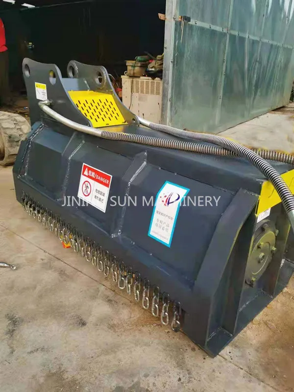 High Efficiency Forestry Mulcher for Diggers