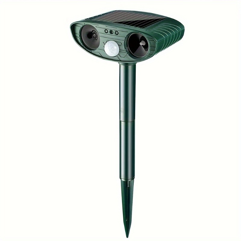 Customized Multi-Function Solar Ultrasonic Animal Expel Reusable Mouse Trap Garden Pest Control