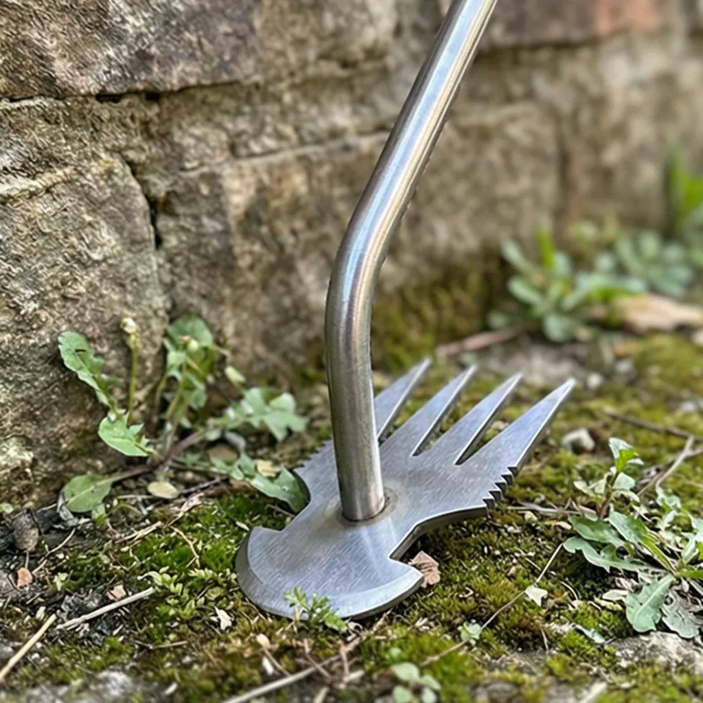 Ergonomic 4 Teeth Hand Weeder Tool for Effortless Weeding