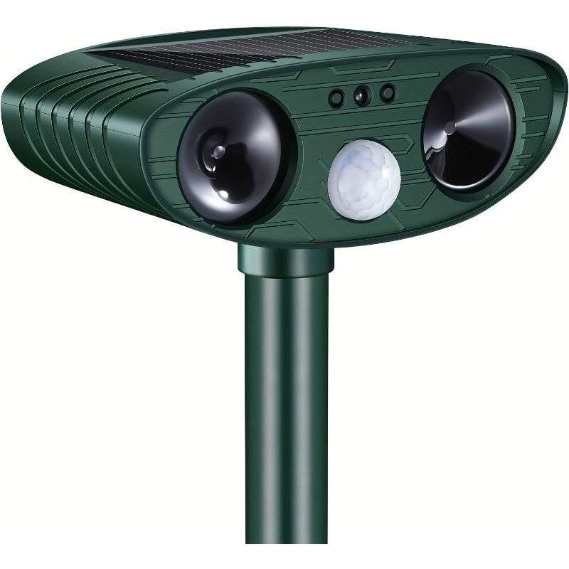 Customized Multi-Function Solar Ultrasonic Animal Expel Reusable Mouse Trap Garden Pest Control