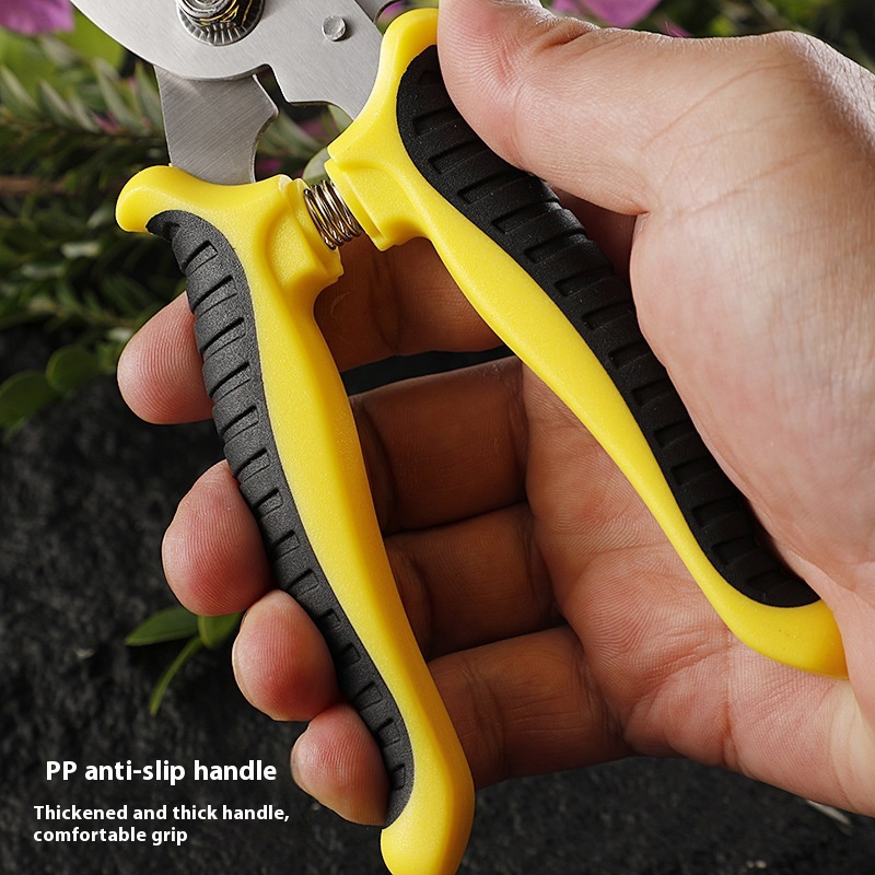 Stainless Steel Manual Pruning Shears Garden Scissor for Garden Orchard Fruit Picking Tree Trimming Floral Tools