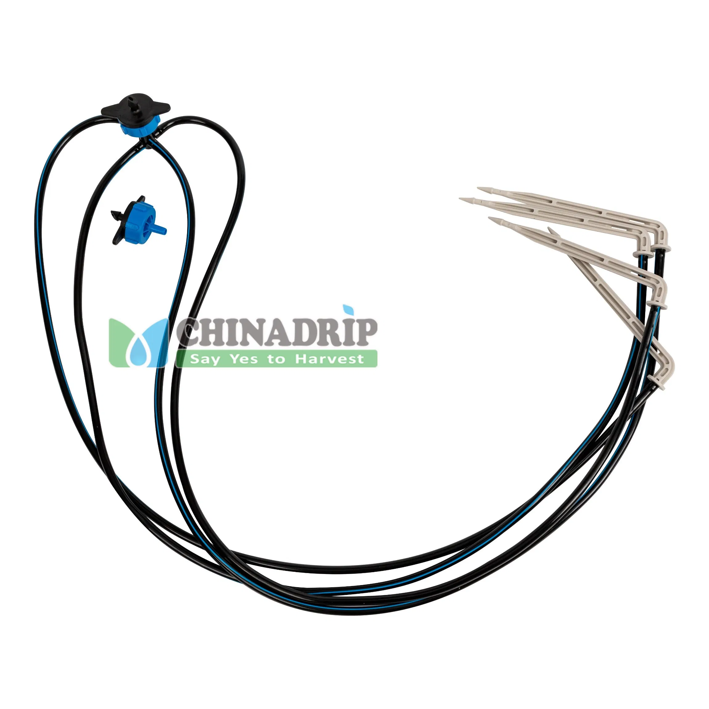 Self Watering Spikes System Automatic Plant Water Device Irrigation Drip Kits with Black Tube