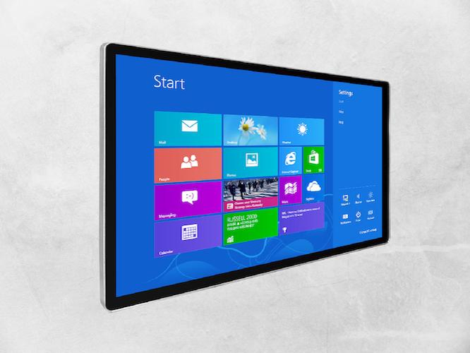 80 Inch Touch Screen Digital Signage with WiFi and Android