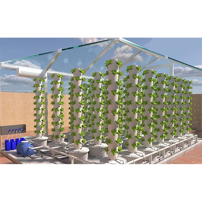 Agg Commercial Vertical Hydroponic Tower System for Greenhouse