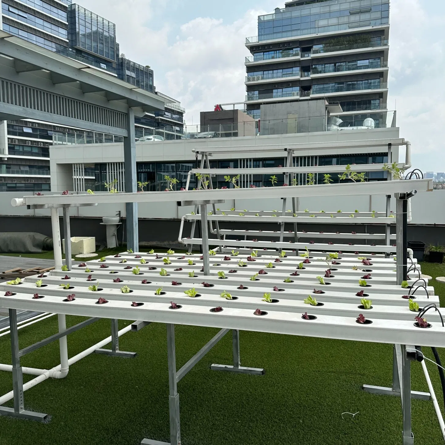 Indoor Hydroponic Gardening Vertical Farming Hydroponics System