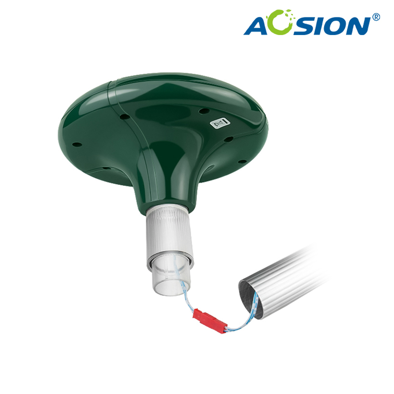 Solar-Powered Animal Repeller Pest Control with Bright LED Light for Garden Decoration