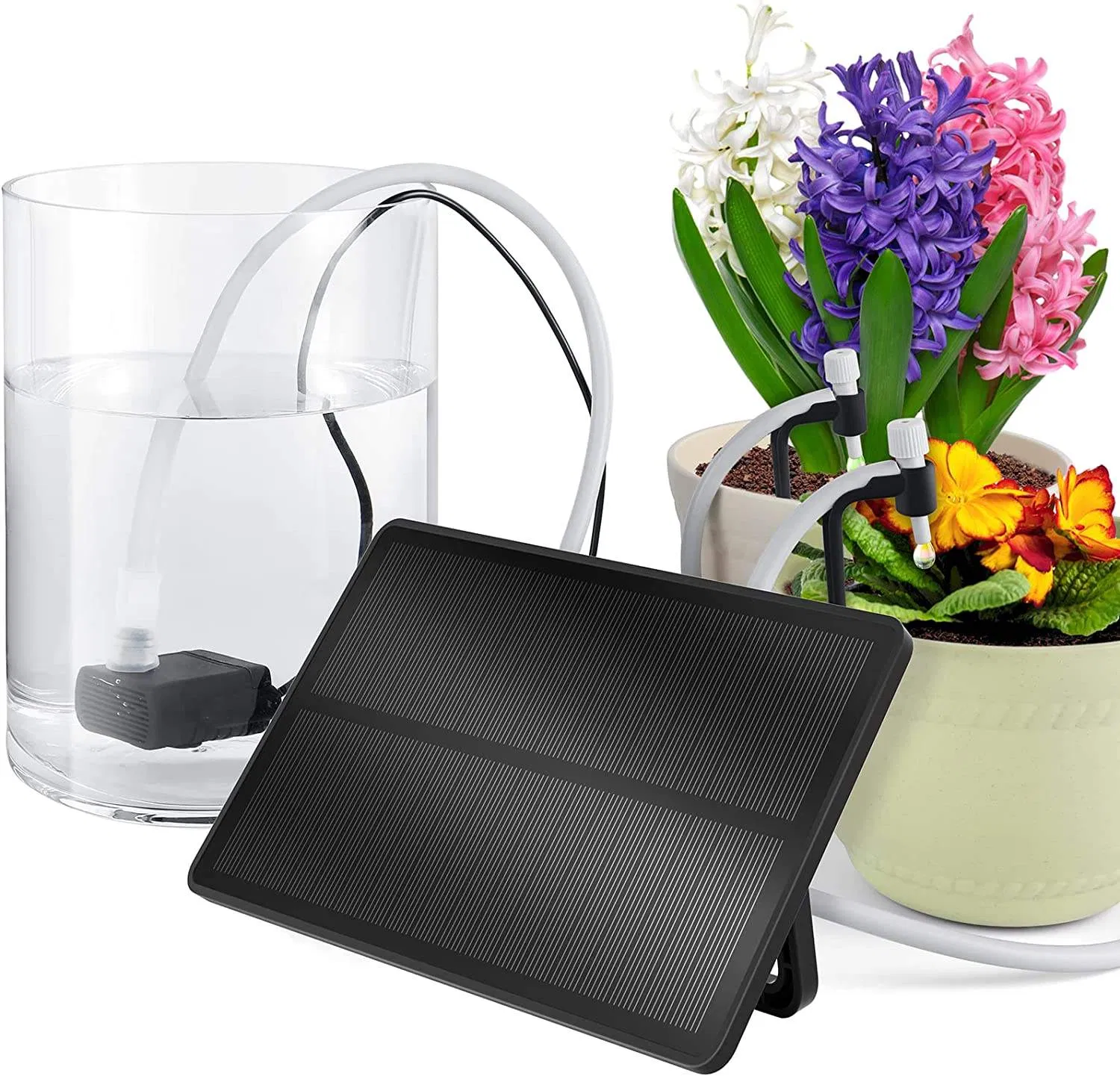 Solar Automatic Plant Watering Device Drip Irrigation Kit for Plants Home Garden Indoor