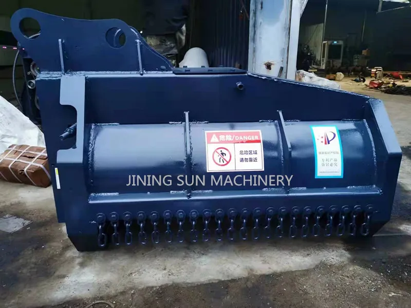 High Efficiency Forestry Mulcher for Diggers