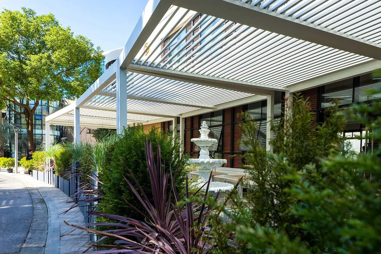 High-Quality China Luxury Aluminum Louvered Roof Pergola Kits - Waterproof, Adjustable, and Versatile from Trusted Suppliers and Factory Factory, Exporter