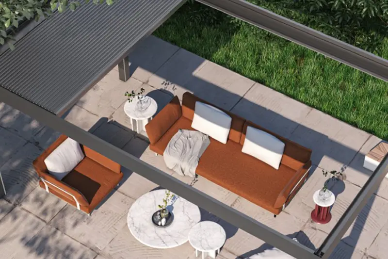 Custom Aluminum Retractable Louvered Roof Pergola Kits from China Suppliers and Factory – Durable & Weather-Resistant