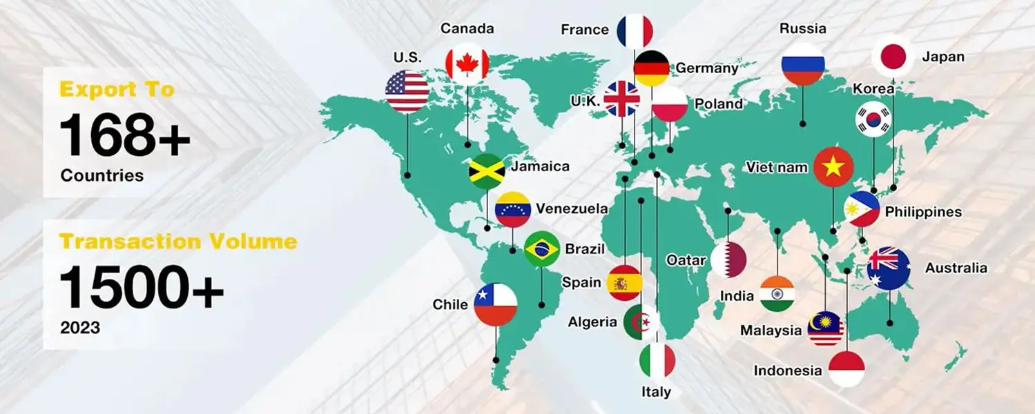 Our Global Pergola and Shutter Business Map