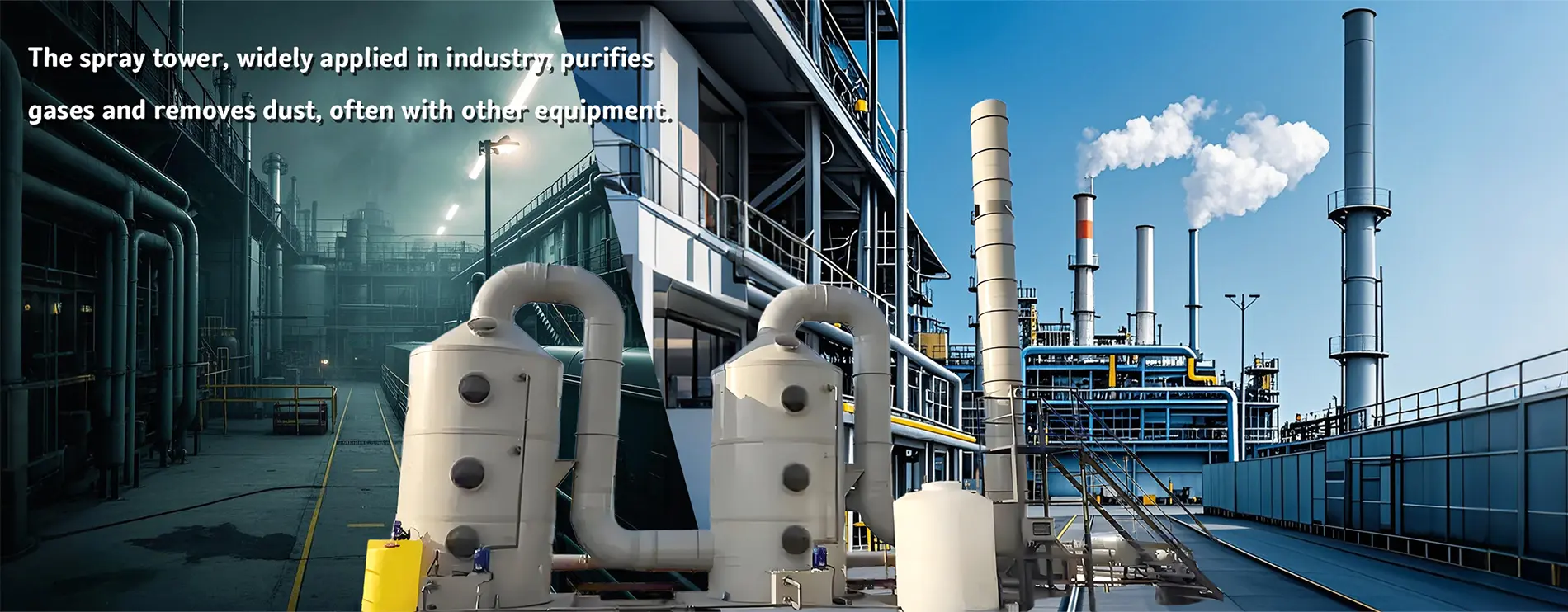 Spray Tower Process Diagram