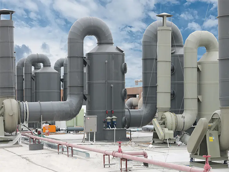 industrial Spray Tower Scrubber Manufacturers, Service