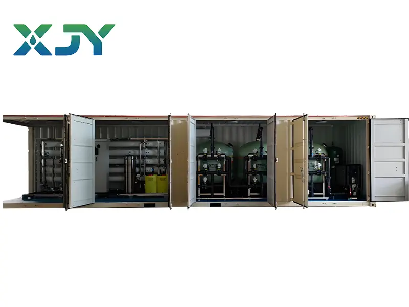 industrial Containerized Water Treatment Plant Manufacturers, Service