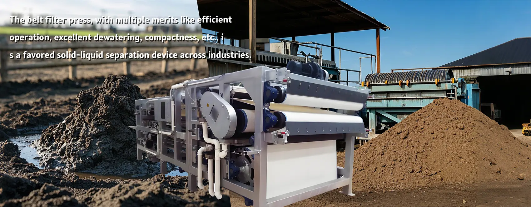 Belt Filter Press Process Diagram