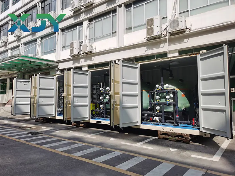 industrial Containerized Water Treatment Plant Manufacturers, Service