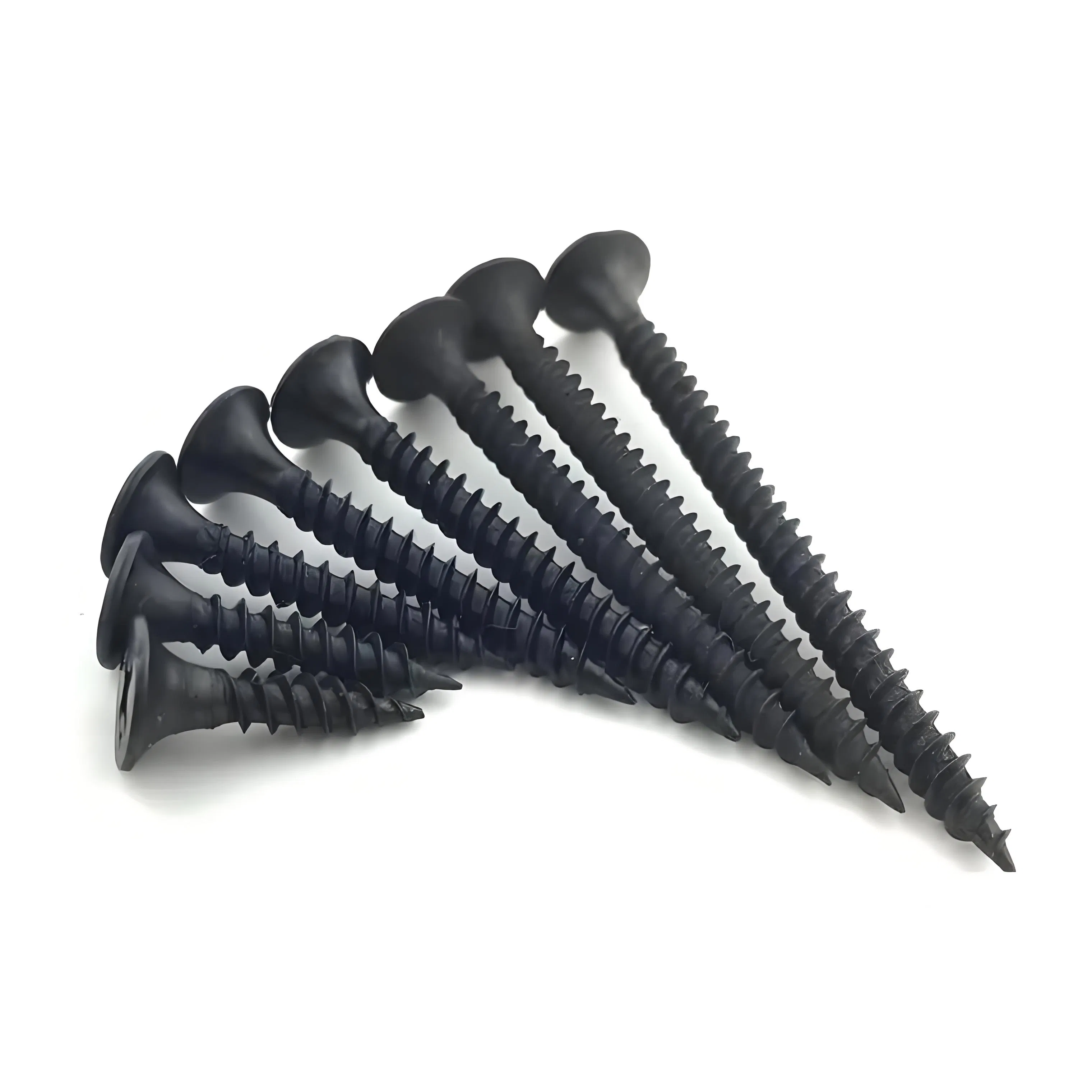 Black/Grey Phosphated Bugle Head Drywall Screw with Fine Thread