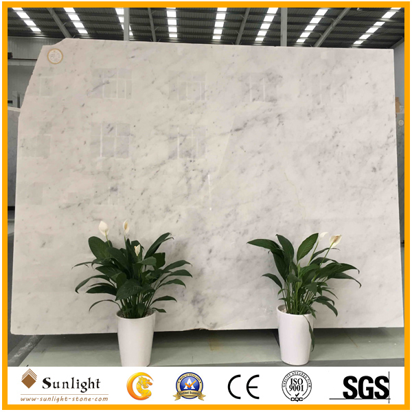 White Marble Floor Design Aristons/Carrara/Statuario/Oriental/Thassos/Arabescato/Calacatta Price White Marble Slab