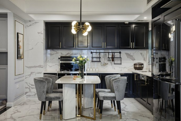 Carrara/Calacatta Artificial Quartz Slab Countertop Backsplash