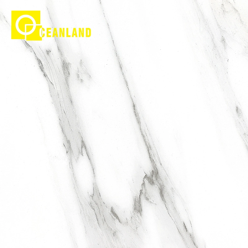 Wall White Glazed Polished Porcelain Tiles Marble Ceramic Floor Tile From China