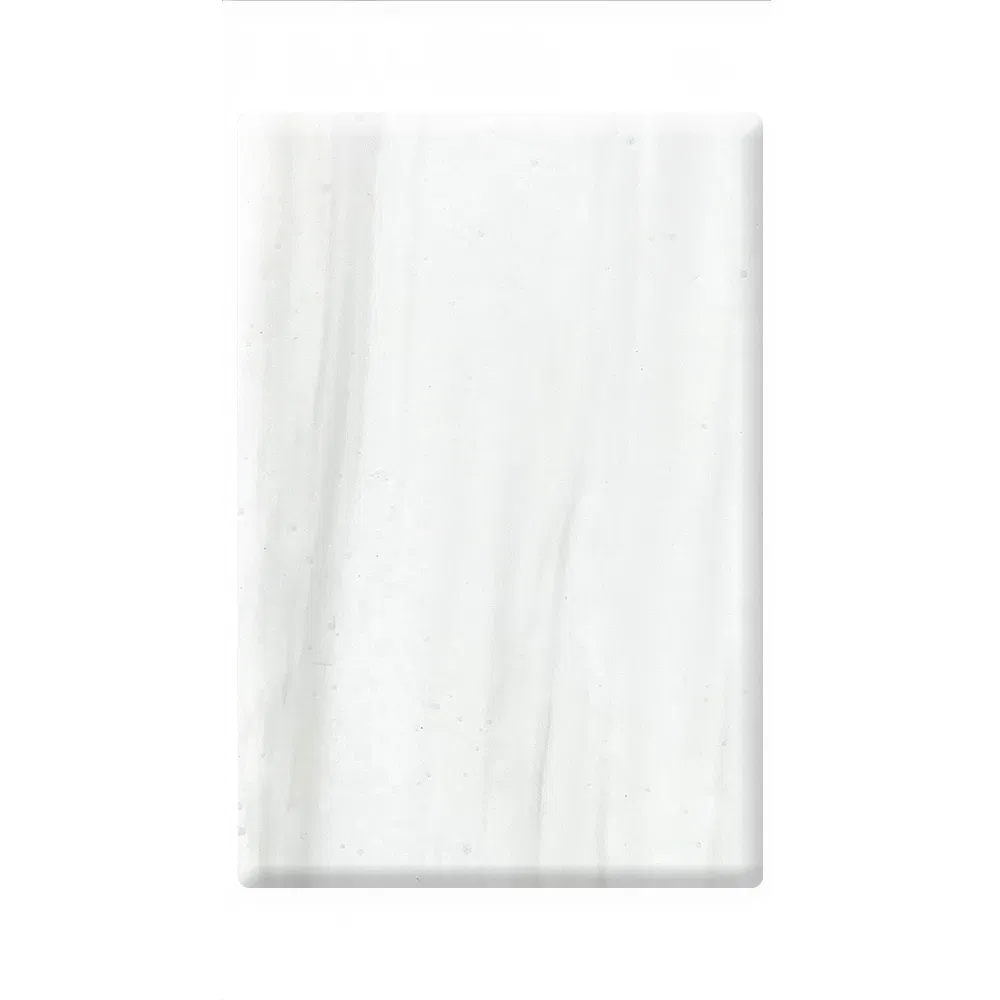 Premium White Engineered Stone Slab with Stylish Veining Patterns