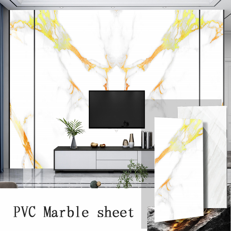 Easy Installation PVC Marble Sheet for Wall Panel Plastic Wall Sheet Panel