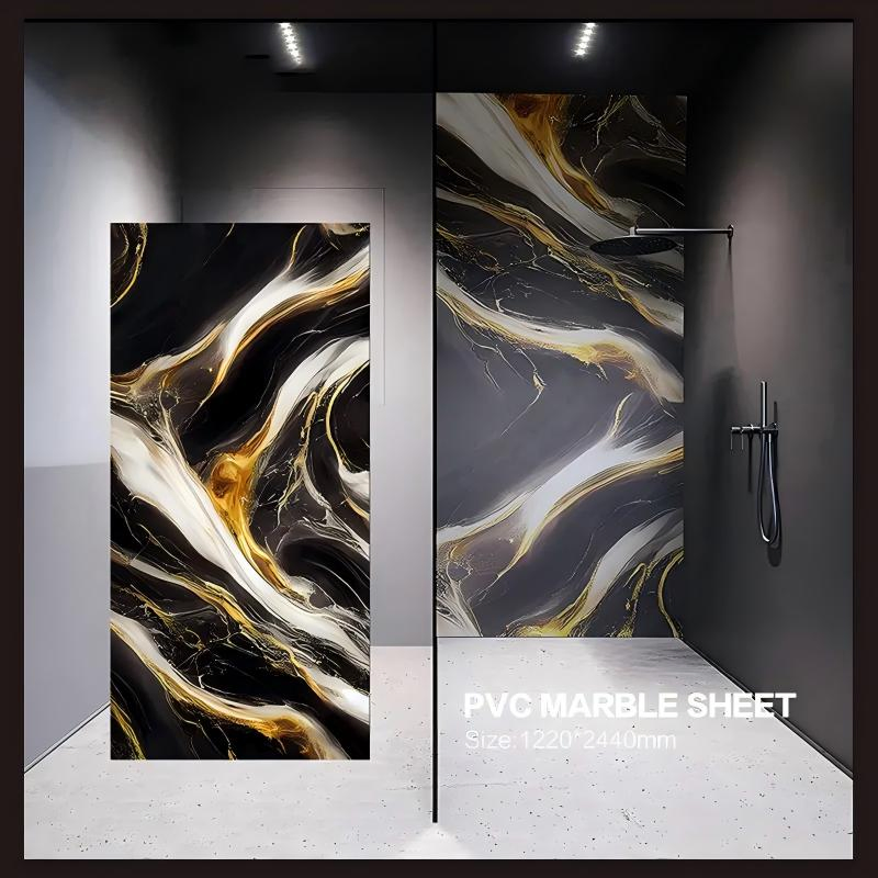 UV Board WPC Plastic PVC Marble Sheet Wall Panel