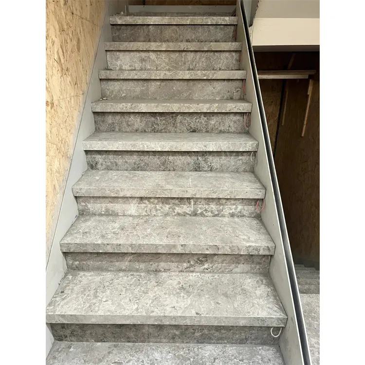 Panda White Marble Stair 7