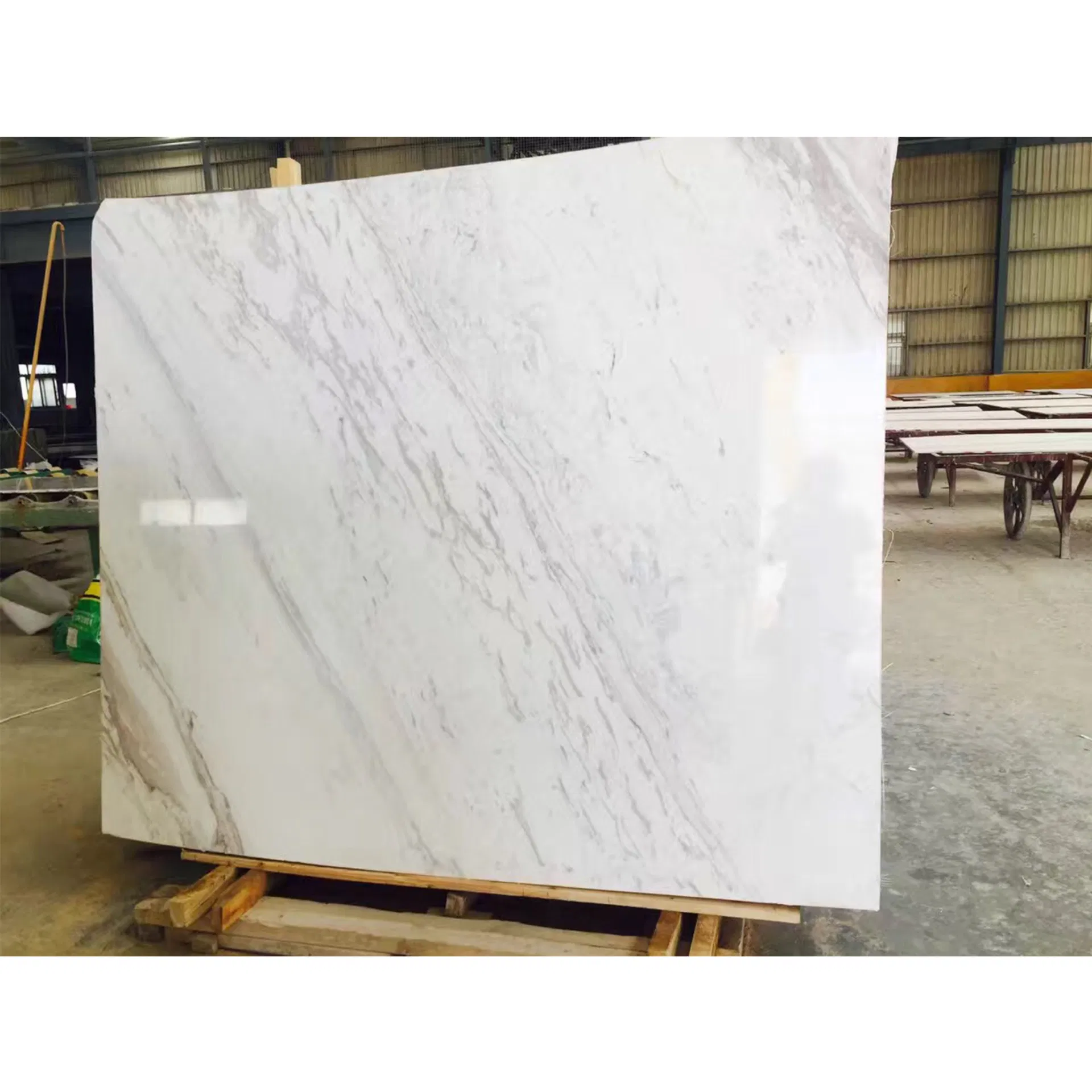 Italian Marble Floor Design Aristons/Carrara/Statuario/Oriental/Thassos/Arabescato/Calacatta Price White Marble Slab for Countertop/Bathroom/Flooring
