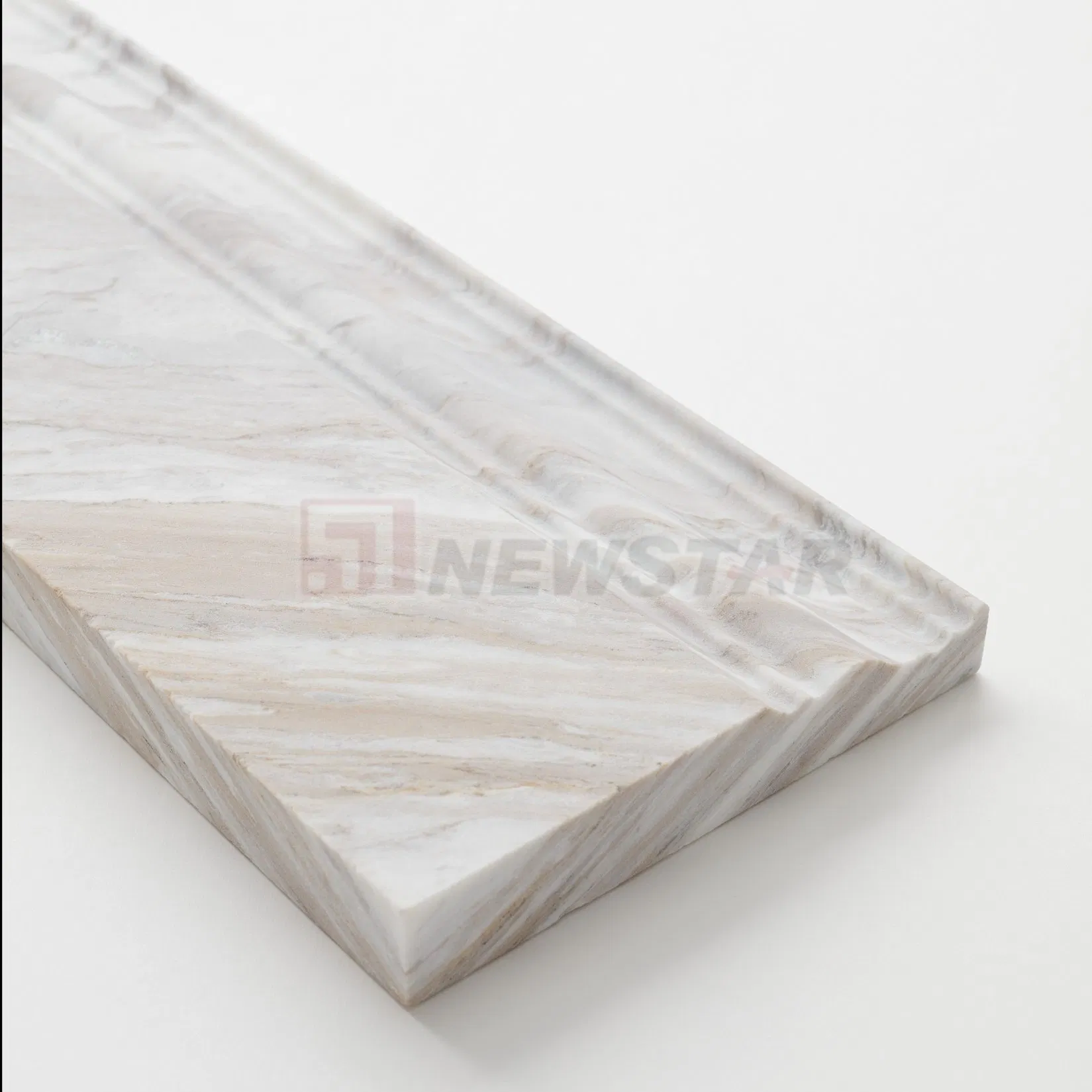 Newstar Natural Stone Marble Wall Border Decorative Architrave Natural Stone Indoor Decoration Skirting
