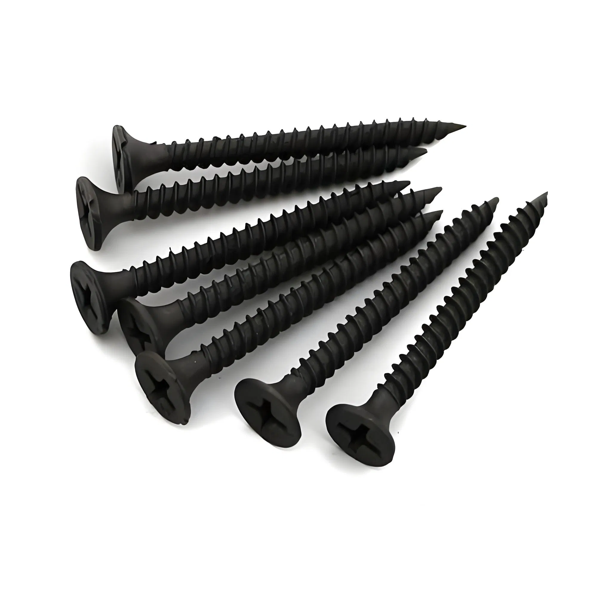Black/Grey Phosphated Bugle Head Drywall Screw with Fine Thread