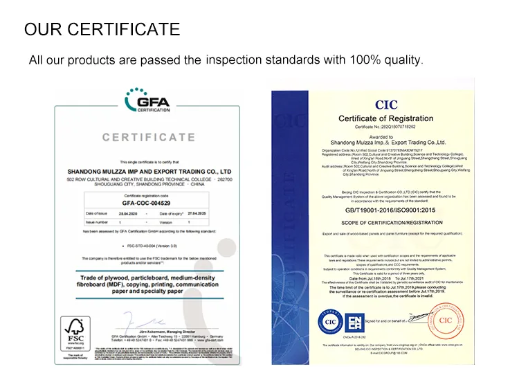 Product Certifications